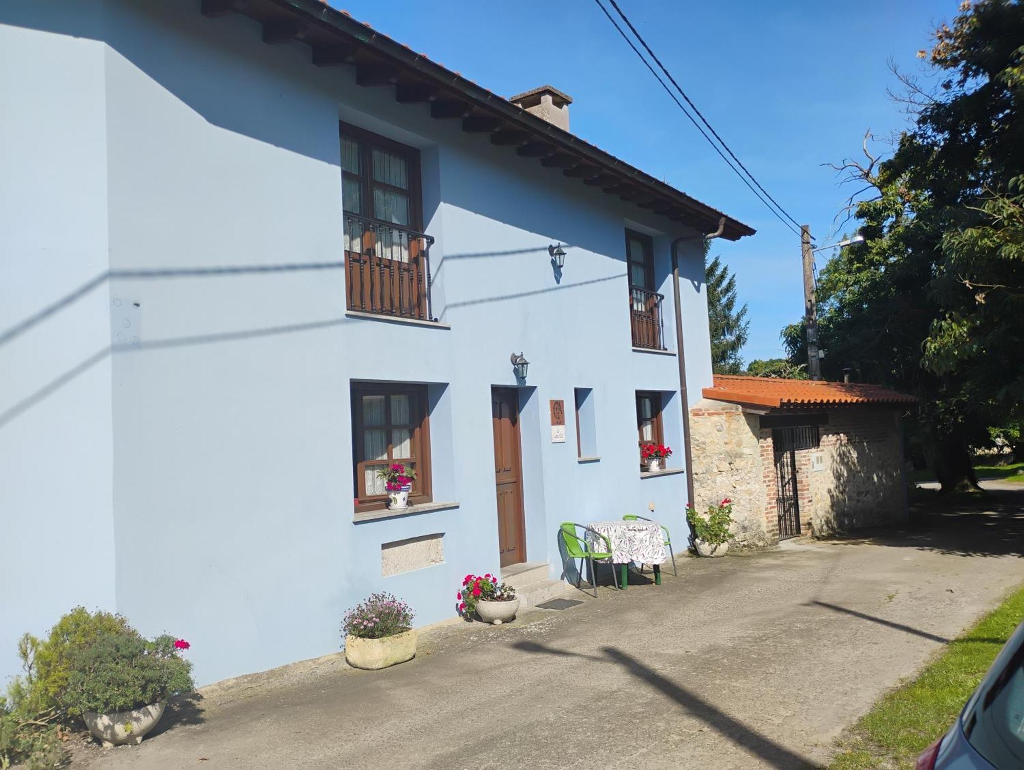 Casa Rural Casa Azul Villahormes Экстерьер фото